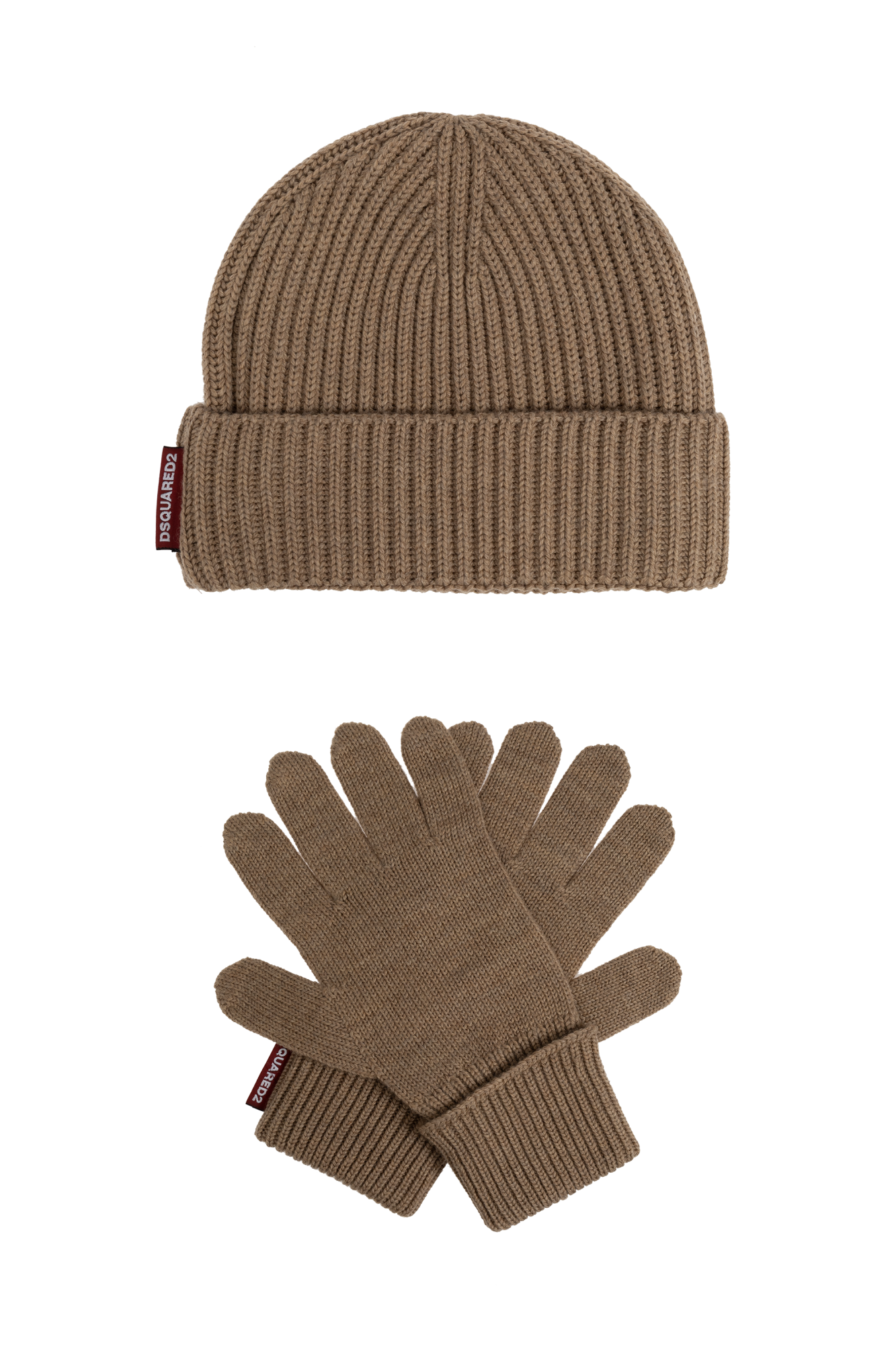 Michael Kors Unisex Beanie Cap buy & Gloves Set*LOOK*